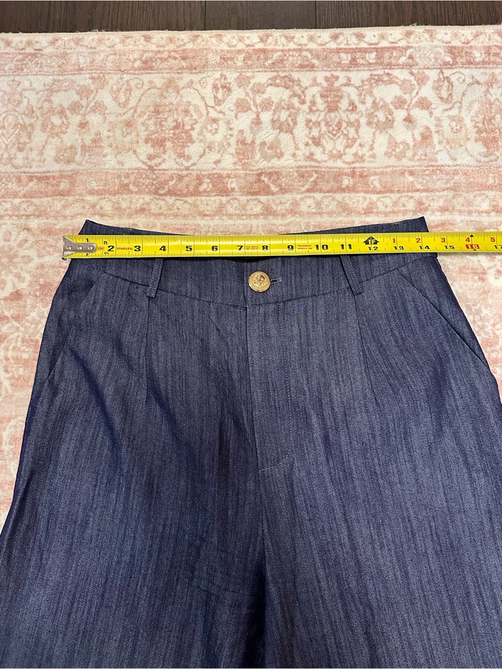 NWOT 🦋 Commense High Waisted Denim Pants - Picture 8 of 12